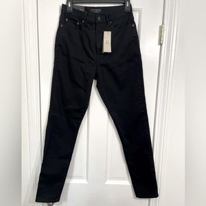 NWT Banana Republic High Rise Skinny Women’s Jeans Black 28/6